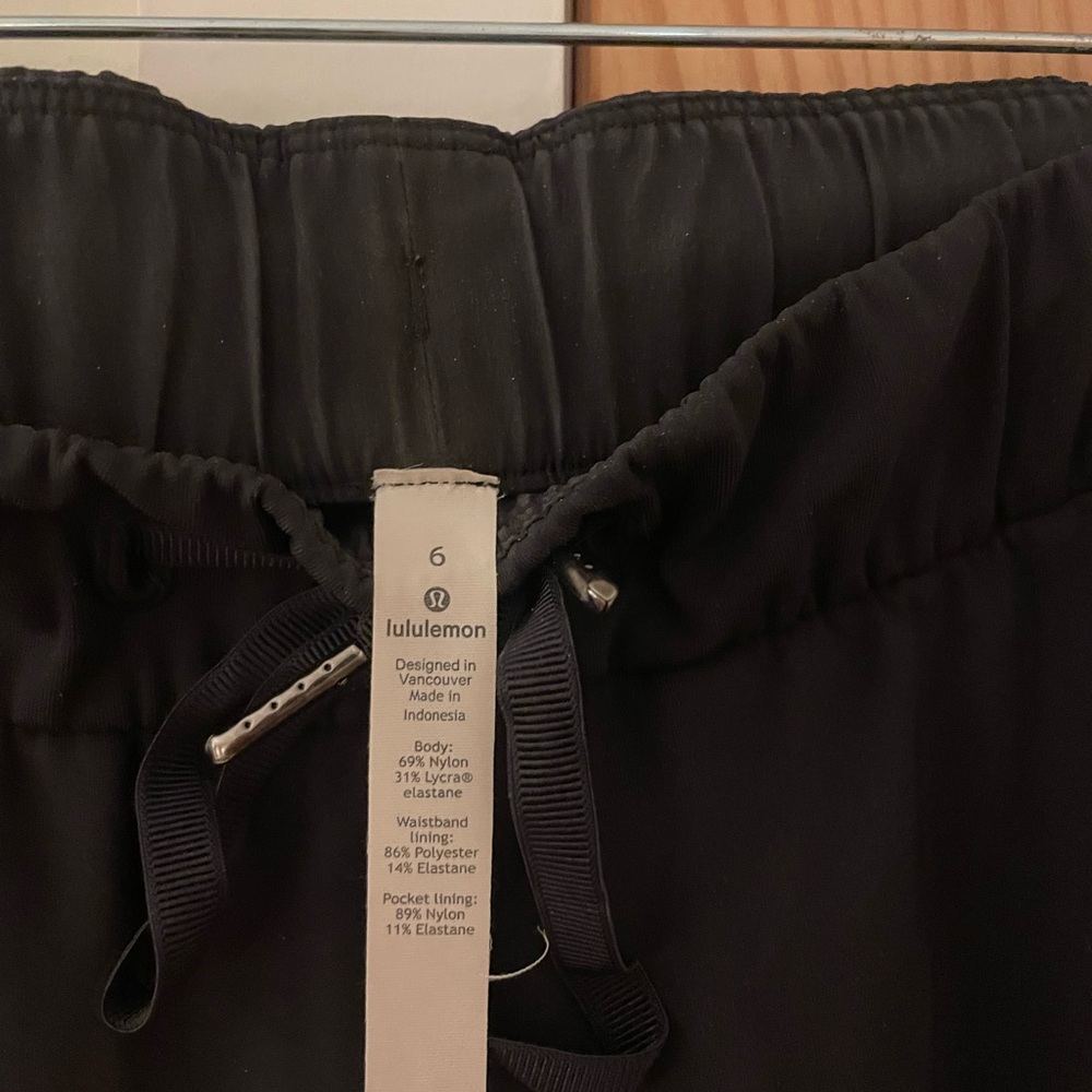 Lululemon Black Drawstring Pants